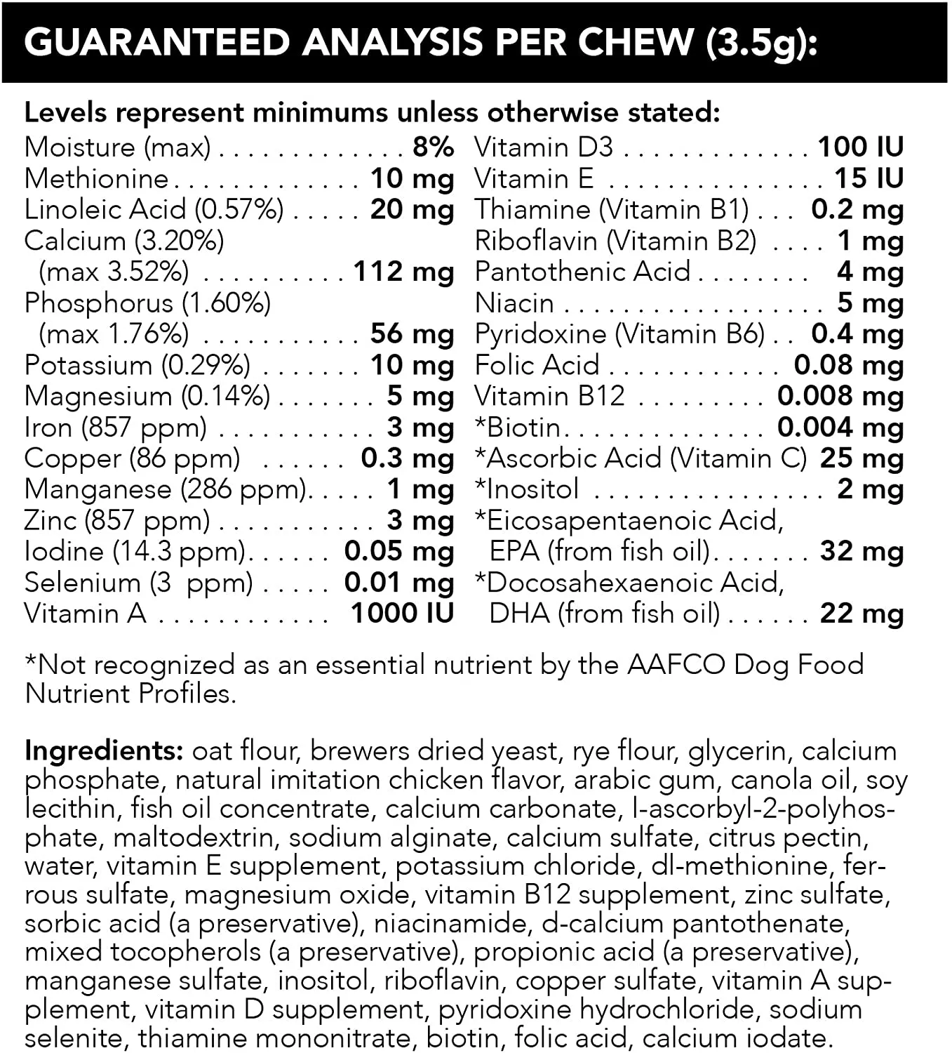 Vetriscience Canine Plus™ Multivitamin Chews