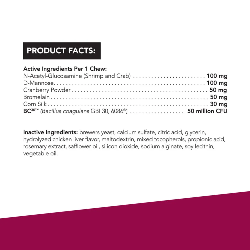 VetriScience UT Strength Feline, 60 Bite-Sized Chews