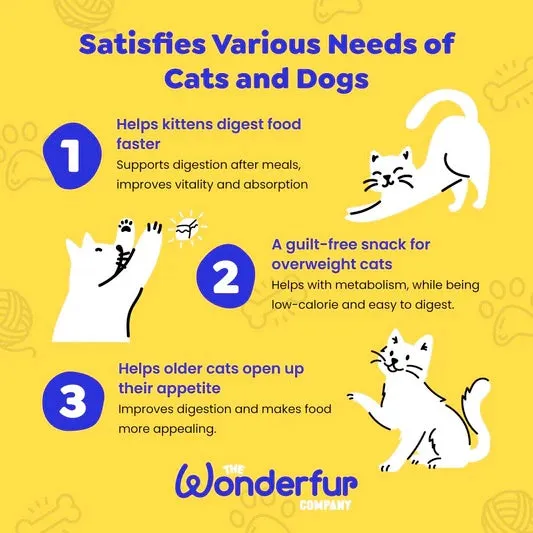 Wonderfur Bites Treats for Cats, Immune Booster