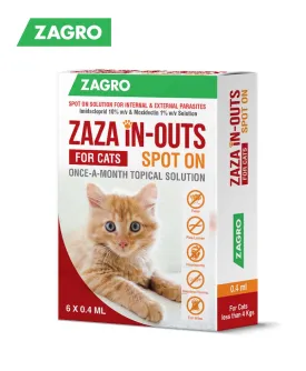 Zaza In-Outs Spot On For Cats
