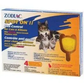 Zodiac Spot On Cat And Kitten